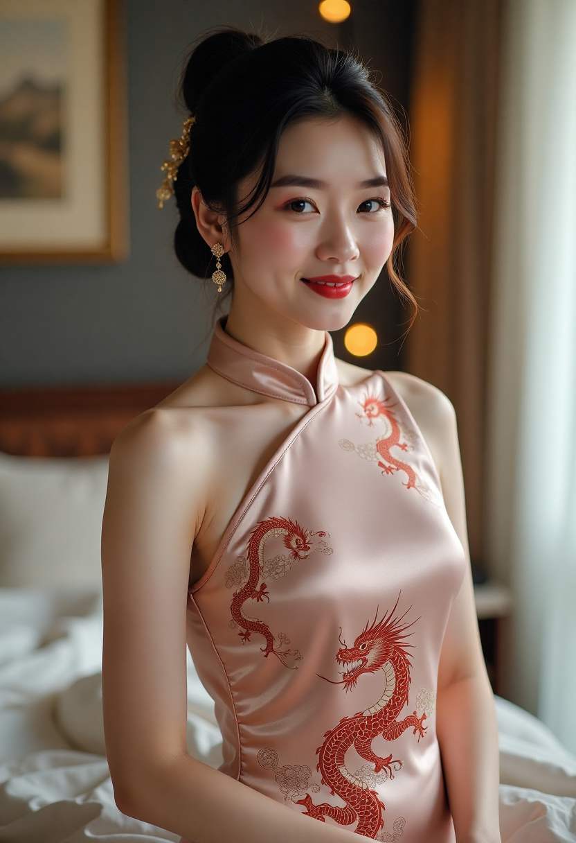 五点半的走廊灯光